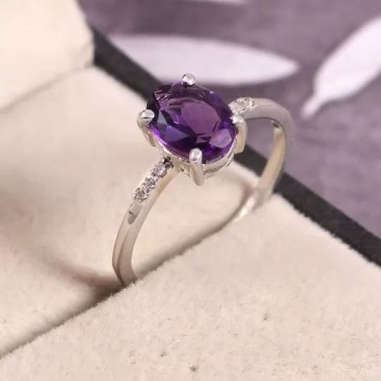 Amethyst 2025 rings cheap